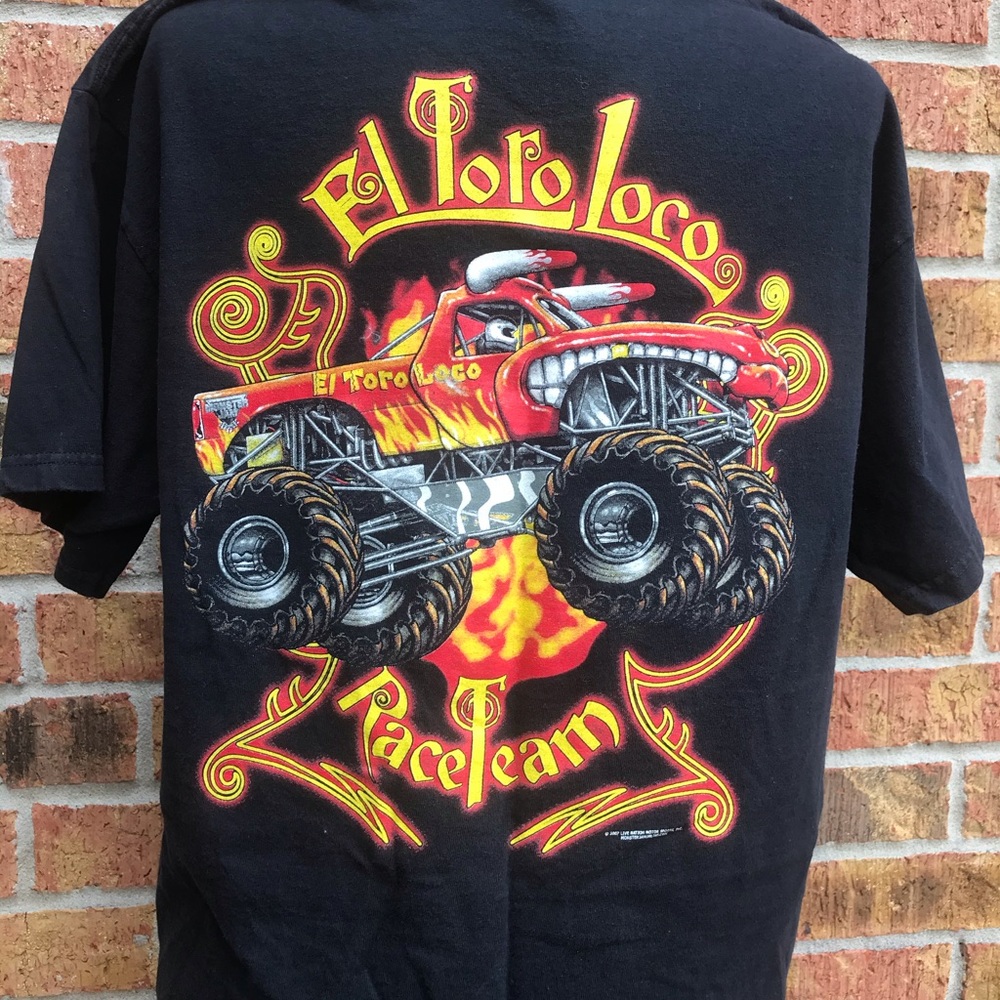El Toro Loco Race Team 2007 Monster Jam T-Shirt!❤️